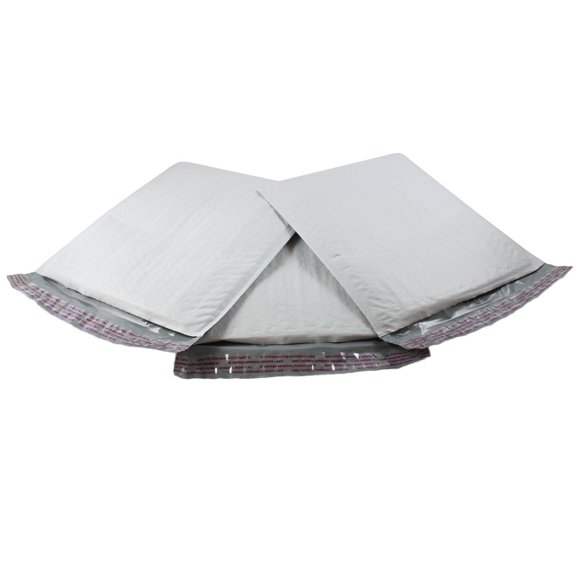 HGP #2, 8.5" x 12", 15 Pack, Poly Bubble Mailers Padded Envelopes Plastic Self Seal Shipping Bags
