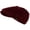 Burgundy, variant on Company Melton Wool 8 Quarter Newsboy Cap (Men)