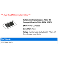 thumbnail image 2 of Automatic Transmission Filter Kit - Compatible with 2000 BMW 328Ci, 2 of 2