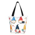 thumbnail image 1 of Fotbe School Cute Gnomes Bolsa de Playa con Estampado, Bolsa de Hombro, Bolsa de Mano Espaciosa, Bolsa de Viaje Ligera, Bolsa de Compras Versátil, 1 of 6