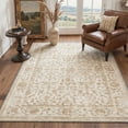thumbnail image 2 of KUETH 9X12 Vintage Area Rugs Machine Washable Rugs for Living Room, Non Slip Flat Pile Rug with Rubber Backing, Boho Rug for Entryway Bedroom Dining Room Home Office, 2 of 4