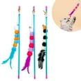 thumbnail image 4 of Cat Teaser Interactive Toy Rod with Bell and For Indoor Cats Toys, 4 of 8