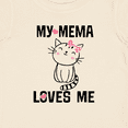 thumbnail image 4 of Inktastic My Mema Loves Me Girls Girls Baby T-Shirt, 4 of 5