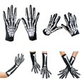 thumbnail image 3 of Guantes largos de esqueleto de terror para Halloween, 3 of 6