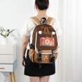 thumbnail image 4 of Mochila Carpincho Correas Ajustables para Niñas Mochilas Portátiles, 4 of 9