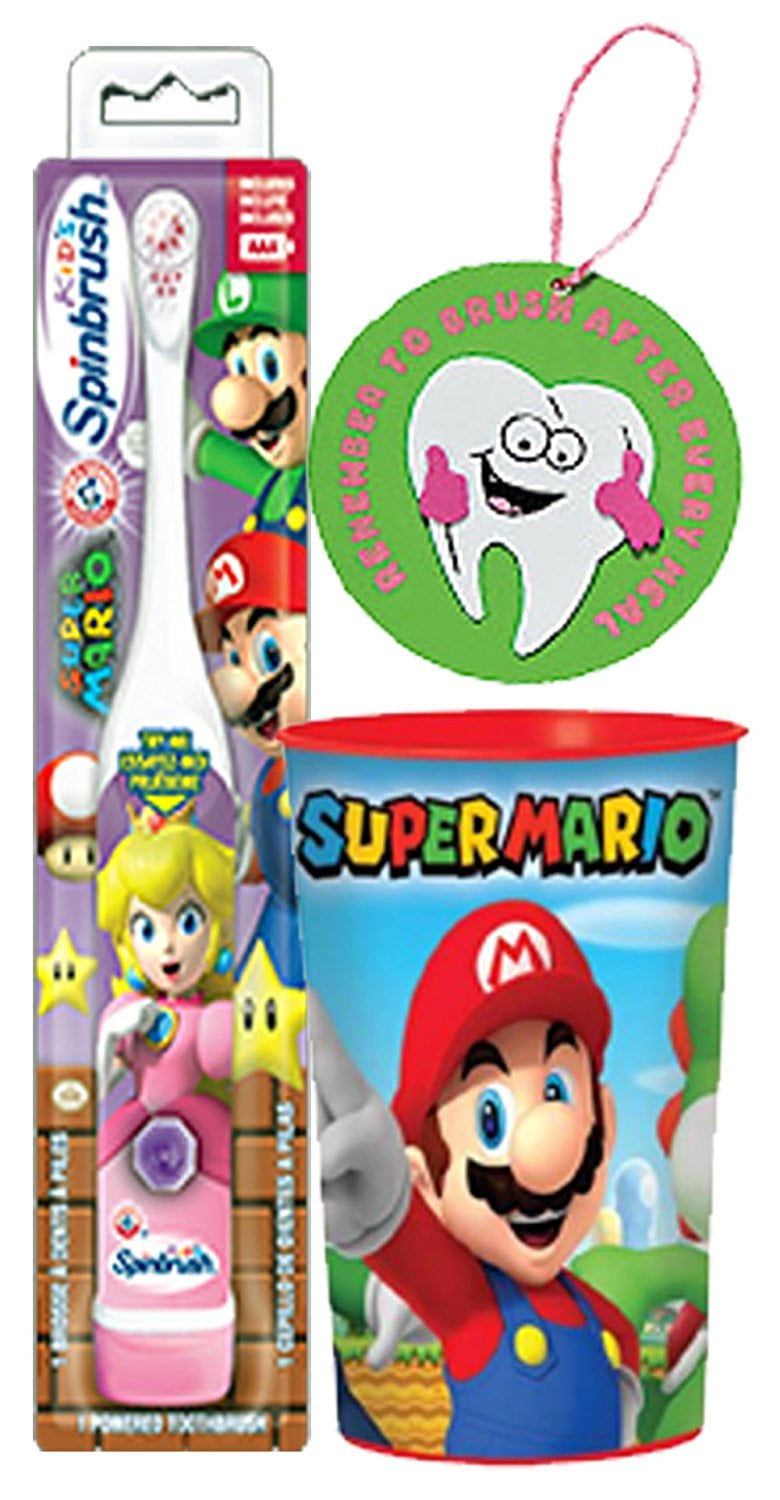 mario toothbrush