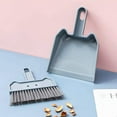 thumbnail image 4 of Dustpan and Brush Set, Multi-Functional Cleaning Tool/Mini Sweeper with Hand Broom Brush, Cute Dust Pan for Home Kitchen Bathroom Desk Keyboard Car Pet Sweeping Dusting (Blue), 4 of 7