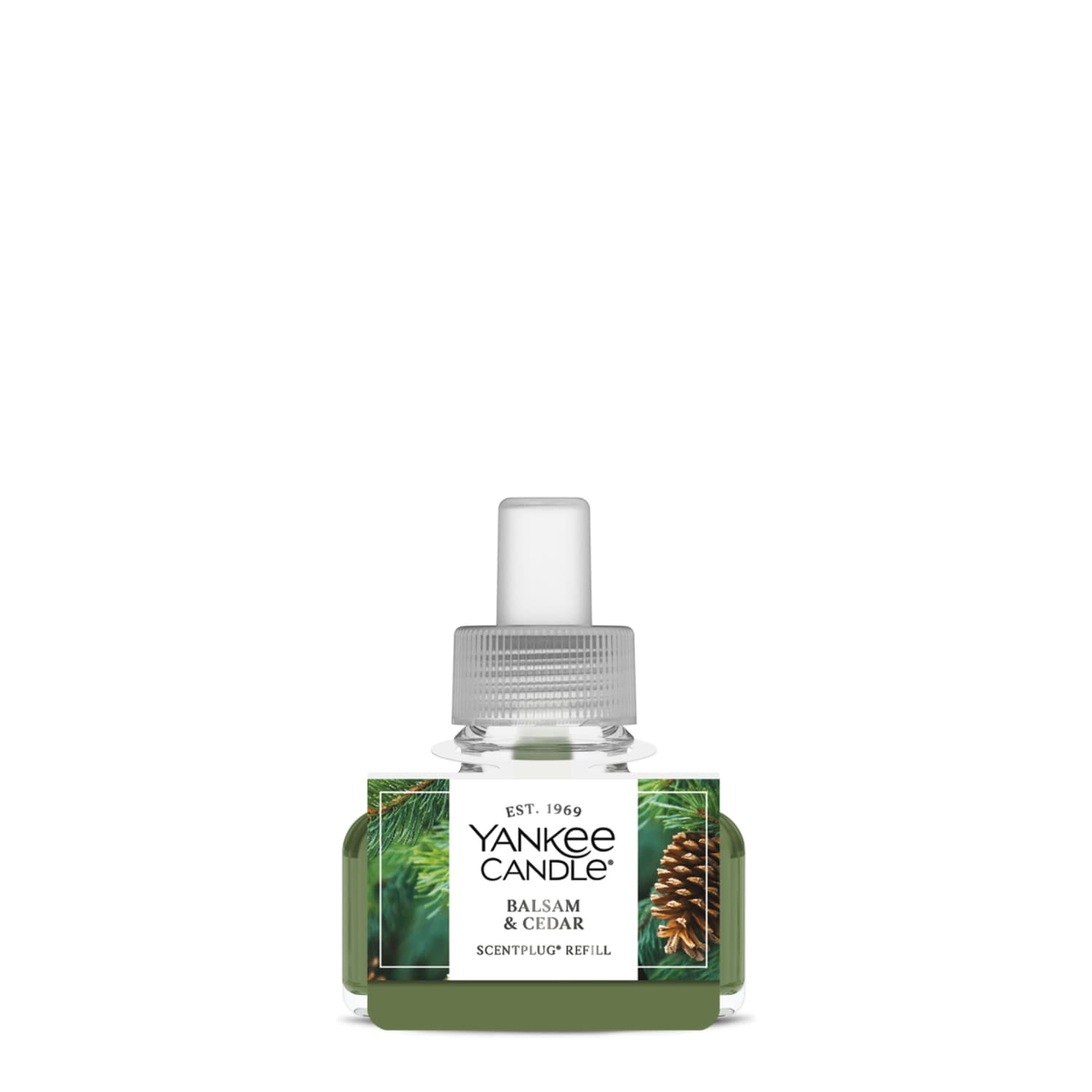 (2 pack) Yankee Candle Balsam & Cedar ScentPlug Refill, 0.625 fl oz