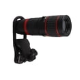 thumbnail image 2 of M Buder Lente Teleobjetivo de 20X con Zoom de Enfoque Largo y Clip para Teléfono Inteligente y Tableta PC Color Negro Ideal para Fotografía Móvil y Observación de Aves (18 cm / 7 pulgadas), 2 of 9