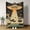 40x30inch(102cmx76cm), variant on 1pc Retro Alien Cow & UFO Space-Themed Flannel Blanket - Soft All-Season Bedspread with Flying Saucers, Cows & Stars - Cozy Couch, Camping, Travel, Office, Living Room Decor - Perfect Gift For Men, W