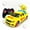 Yellow, variant on Link Remote Control Bubble Pickup Truck with Lights Rechargeable Car - Yellow