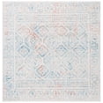 thumbnail image 3 of Safavieh Tulum Ophelia Oriental Area Rug, Ivory/Terracotta, 3' x 3' Square, 3 of 14