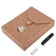 thumbnail image 1 of Mini Portable Leather Humidor Cigar Box Cedar Wood Cigarette Container Storage Case (Yellow), 1 of 5