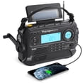 thumbnail image 1 of Kaito Voyager Pro KA600 Dinamo solar digital con manivela AM/FM/LW/SW y radio de emergencia meteorológica NOAA con linterna, lámpara de lectura, cargador de teléfono inteligente y RDS y alerta en tiem, 1 of 5