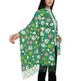 thumbnail image 4 of Fotbe Flying Bees Print Womens Fall Winter Scarf Tassel Soft Warm Blanket Scarves Womens Shawl Wraps, 4 of 8