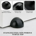 thumbnail image 4 of ZYNERY Matte Black Front Door Handle and Deadbolt Set of 6, with Reversible Knob Handle and Anti-collision Door Stop, Modern Front Door Hardware Lock Set, Universal Handle Reversible for Right & Left, 4 of 7