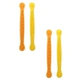 thumbnail image 1 of Oleegame 2PC Potato Fry Cutter Creative Type Bento 2 Frangipanis Flower Pieces Tools Lace Eggs Shaper Cut Cutting Vegetable Yellow, 1 of 9