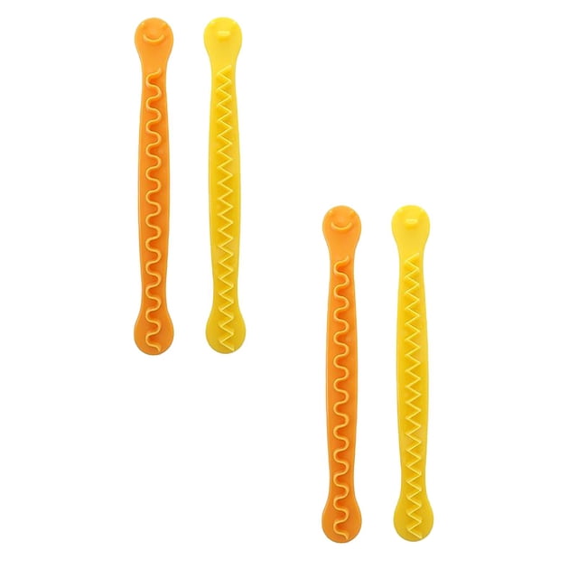 Oleegame 2PC Potato Fry Cutter Creative Type Bento 2 Frangipanis Flower Pieces Tools Lace Eggs Shaper Cut Cutting Vegetable Yellow
