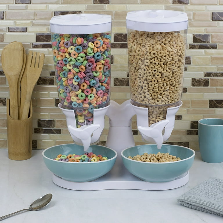 Whitmarsh Kitchen Dry Food Cereal Dispenser Prep & Savour Color: White