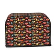 thumbnail image 2 of Lsque Construction Truck Print 2 Slice Toaster Cover , Kitchen Appliance Dustproof Protector , Toaster Protector Dustproof Kitchen Appliance Cover, 2 of 7