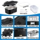 thumbnail image 4 of Nifogo Fiambrera eléctrica para adultos 80W Fiambrera portátil con calefacción para hombres 3 en 1 Calentador de alimentos portátil 110V/12V/24V con recipiente y bolsa de acero inoxidable extraíble de, 4 of 5