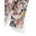 thumbnail image 6 of Michellecmm Men’s Shirt, Long Sleeve Turn-down Collar Button-down Shirt Flower/Leaves Print Fall Casual Tops Streetwear, 6 of 9