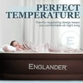 thumbnail image 6 of Englander Air Mattress with Built in Pump - California King, 20 inch Thickness, Brown, 6 of 9