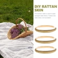 thumbnail image 3 of EeaseCA 3 Rolls of Natural Bamboo Rattan Skin Home DIY Handmade Weaving Crafts Material, 3 of 7