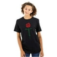 thumbnail image 3 of Christian Faith Jesus Rose Cross Men's Graphic T Shirt Tees Brisco Brands X, 3 of 6