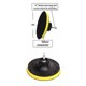 thumbnail image 5 of Kit de limpieza de almohadillas para fregar con cepillo eléctrico de 4 pulgadas, 2 rigideces diferentes, soporte de almohadilla de disco de 4 pulgadas con 6 almohadillas para fregar, limpia grande. Afortunado Sencillez, 5 of 5
