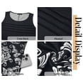thumbnail image 5 of Fantaslook Pleated Tank Dresses for Women Fashion Summer Sleeveless Sundress Casual Beach Dress with Pockets, 5 of 8