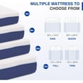 thumbnail image 6 of 6 Inch Twin Size Mattress for Kids, Gel Cooling Memory Foam Mattress in A Box, Medium Firm Feel for Back Pain Relief, CertiPUR US Certified, 6 of 6