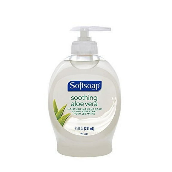 Softsoap Soothing Aloe Vera Liquid Hand Soap 7.5 oz (Pack of 4)