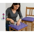 thumbnail image 4 of Soimoi 100% Cotton Canvas Fabric - Block Print, Violet | 56" Wide | Sold by The Yard | Medium Weight Upholstery Fabric for Home Dcor, Bags & DIY Projects, 4 of 7