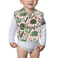 thumbnail image 6 of Zufioo Armadillo Print Toddler Adjustable Waterproof Bib, 11.6x15 Inch Feeding Bib Suitable for 6-24 Month Babies, 6 of 8