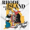 thumbnail image 2 of Popeye Olive Oyl Rhode Island Sailor Women's T Shirt Ladies Tee Brisco Brands S, 2 of 5