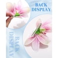 thumbnail image 4 of AWAYTR 3 Pcs Floral Clips for Women Girls Large Hair Flowers Set Tropical Hawaiian Floral Clip for Beach Wedding Hair Accessories, 4 of 9