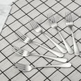 thumbnail image 4 of DYTesa 12 Pcs Dinner Forks Set, 6.7" Premium Food Grade Stainless Steel Silverware Forks, Dessert Forks for Home, Kitchen or Restaurant, Mirror Finish & Dishwasher Safe, 4 of 8