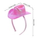 thumbnail image 2 of BESTYASH Rosa Con Sombrero Vaquero Para Fiesta Y Accesorios De Western, 2 of 6