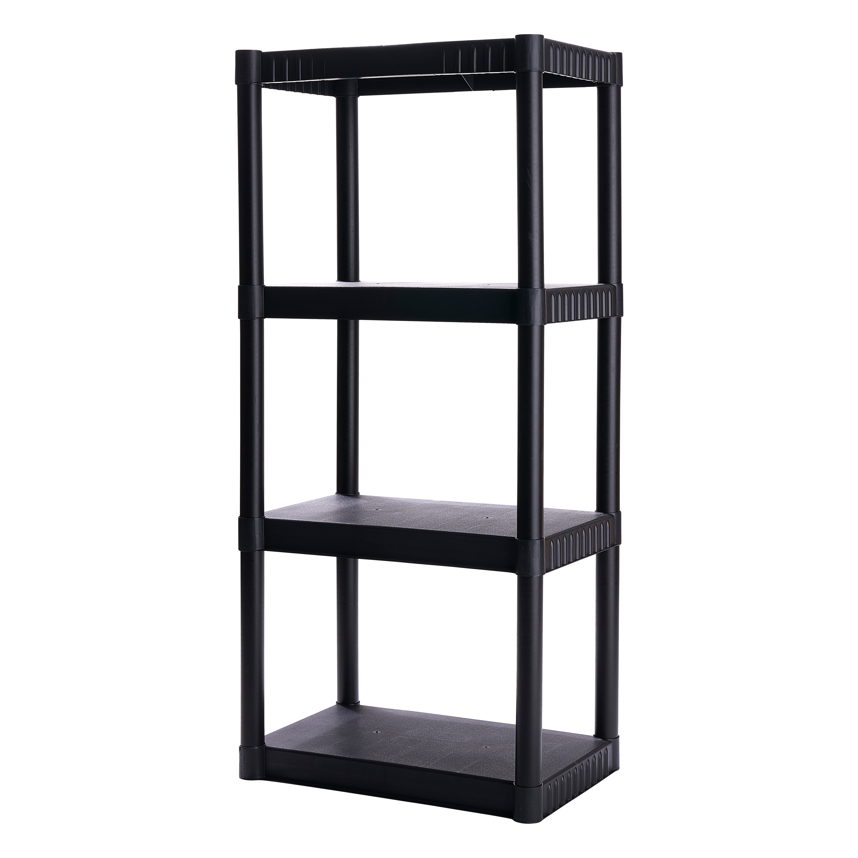 Plano 4-Shelf Standard Duty Plastic Shelves, 48x21x14