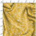 thumbnail image 2 of Soimoi Minky Yellow Fabric By the Yard - 56 Inch Wide - Florals, Leaves Print Fabric - Elegant & Beautiful Patterns for Fashion and Home Decor Printed Fabric, 2 of 6