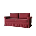 thumbnail image 4 of Home Design Devon Rolled Arm 3-Seater Sofa with Skirted Base and Rectangular Cushion Back, Traditional Upholstered Living Room Seating, 4 of 4