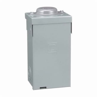 Square D Homeline 125 Amp 24-Space 48-Circuit Indoor Main Breaker Plug-On Neutral Load Center with Cover HOM2448M125PC - The Home Depot