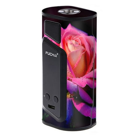 - Skins Decals For Sigelei Fuchai Duo-3 175W Tc Vape / Beautiful Rose Flower Pink Purple