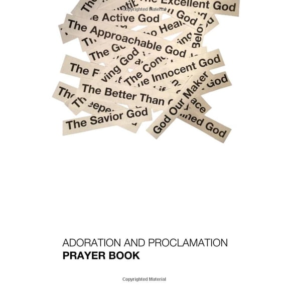 Pre-Owned Adoration and Proclamation Prayer Book