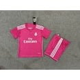 thumbnail image 1 of Maillot Rétro Extérieur Real Madrid Rose 14-15 Ensemble de Maillot de Football pour Enfants, 1 of 2