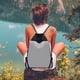 thumbnail image 4 of Mochila con cordón, bolsa de gimnasio, mochila tipo saco, bolsas con cordón, 4 of 5