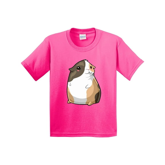 Inktastic Cute Short Hair Guinea Pig Youth T-Shirt