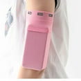 thumbnail image 6 of Men Women Waterproof Elastic Phone Case Phone Arm Bag Running Mobile Phone Arm Bag Outdoor Arm Bag Armband Jogging Bag PINK S, 6 of 8