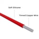 thumbnail image 4 of Cables de Prueba de Silicona con Conector Banana 10 Piezas 4mm Totalmente Aislados con Cubierta de Seguridad Apilable con Conector Banana Cable de Extensión de Cable Blando, 4 of 5